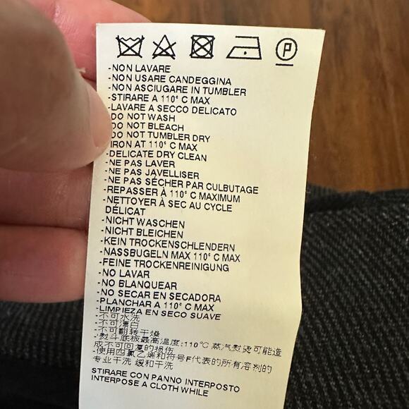 MM6 MAISON MARGIELA Jogger Pants Gray Stretch Mid Rise Sweatpants - Picture 12 of 16